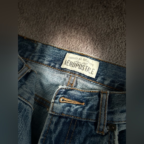 Reworked areopostale split hem jeans! - Picture 3 of 9